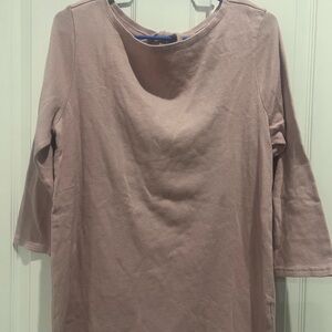 Old Navy Women's Pink Mauve 3/4 Sleeve Top